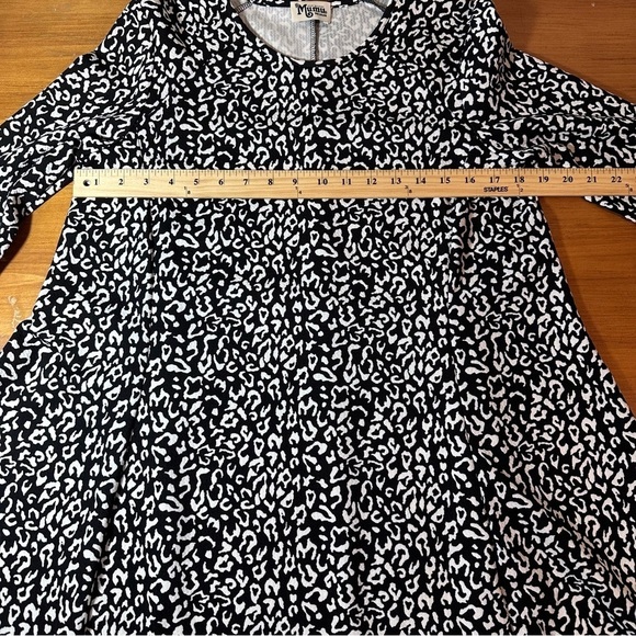 Show Me Your MuMu Black and White Animal Print Dress - Picture 5 of 8